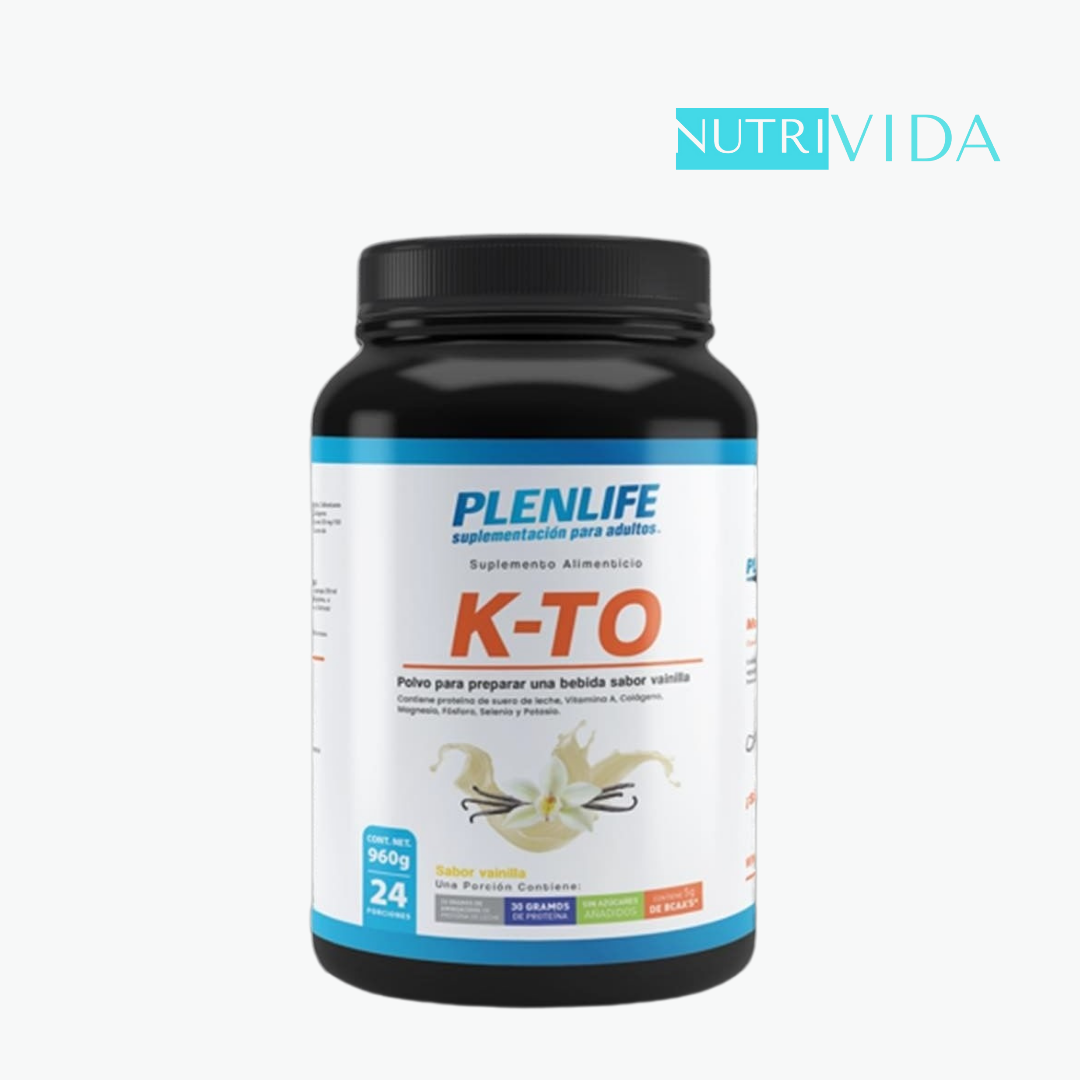 Proteína Plenlife K -TO 945gr. Sabor Vainilla | Nutri Vida | K-TO