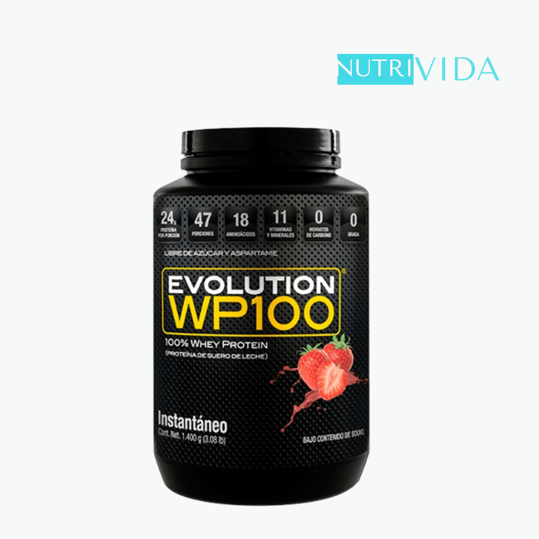 Proteina EvolutionW100 Fresa | Nutri Vida | Deporte