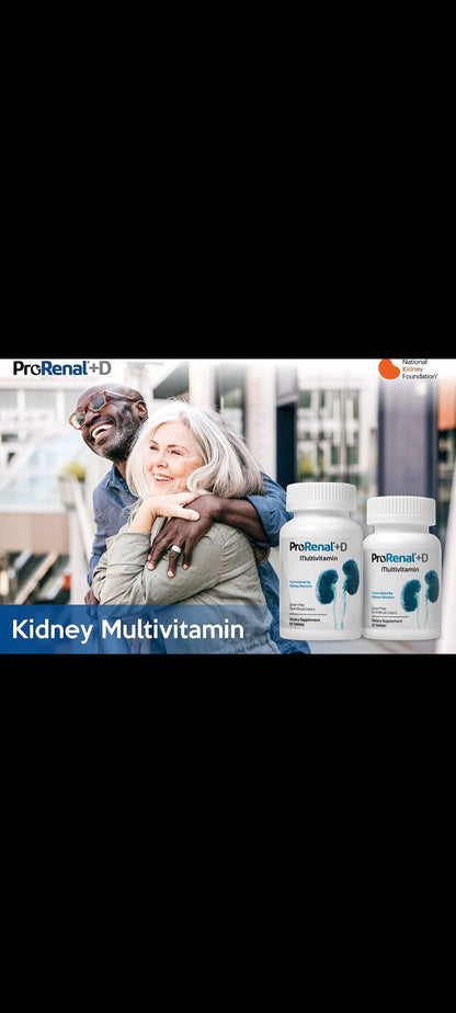 ProRenal+D Kidney Multivitamins 30 días de suministro