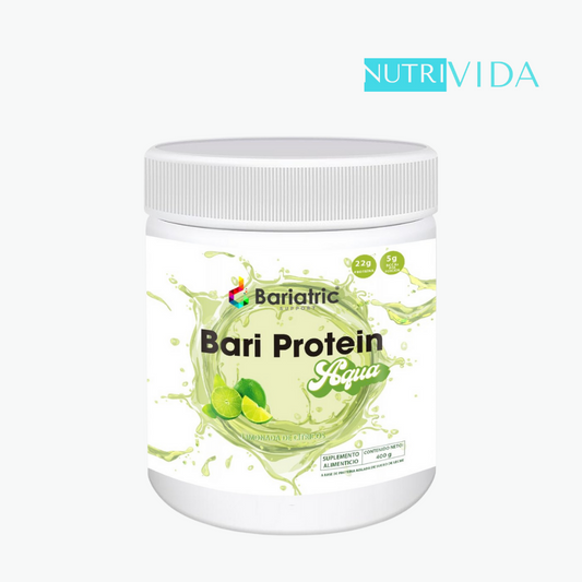 Proteina Bari protein Aqua 400gr. Limonda de citricos - Nutrivida Mexico