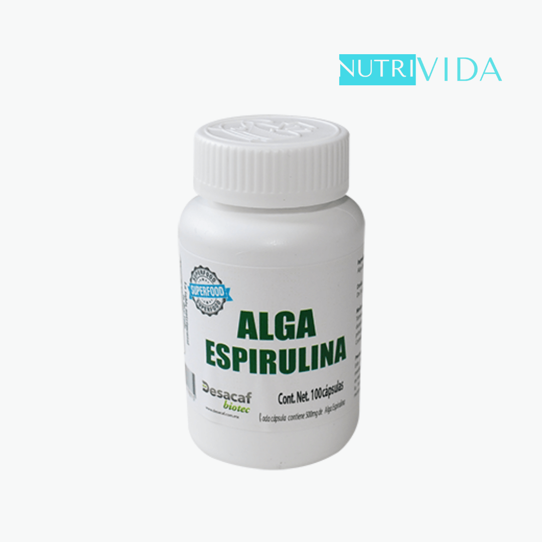 Alga Espirulina - Nutrivida Mexico