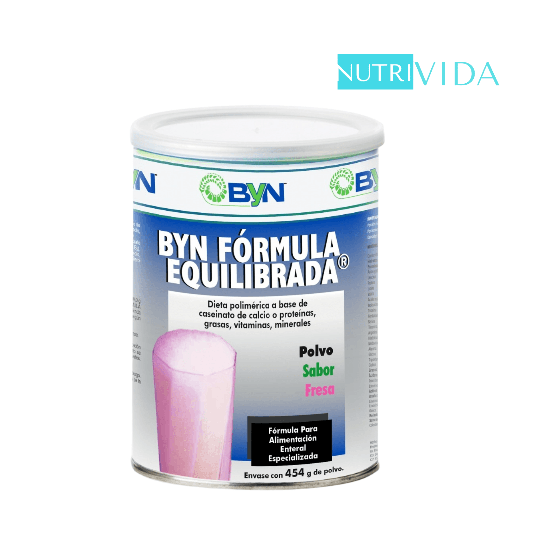 ByN Formula Equilibrada 454 gr. Fresa - Nutrivida Mexico