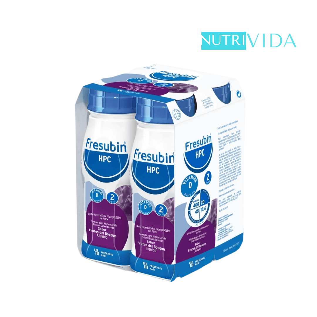 Fresubin HPC 2 kcal 200 ml. Frutos del Bosque - Nutrivida Mexico