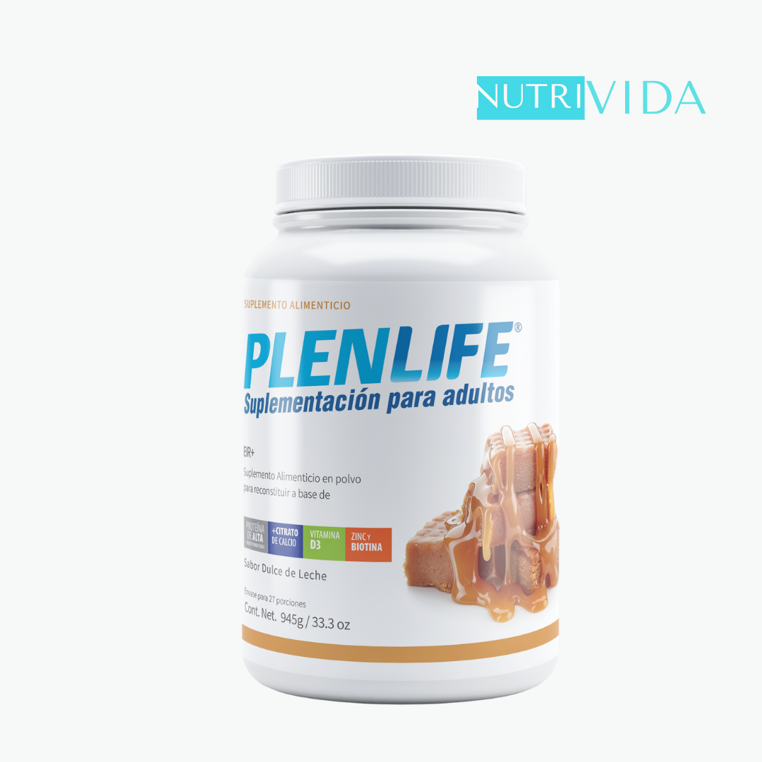 Proteína Plenlife BR+ 945gr. Cajeta - Nutrivida Mexico