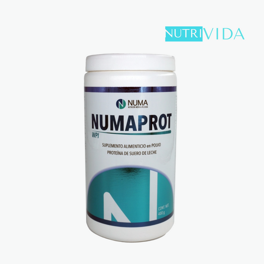 NumaProt WPI 400 gr. Aislado de Suero de Leche - Nutrivida Mexico