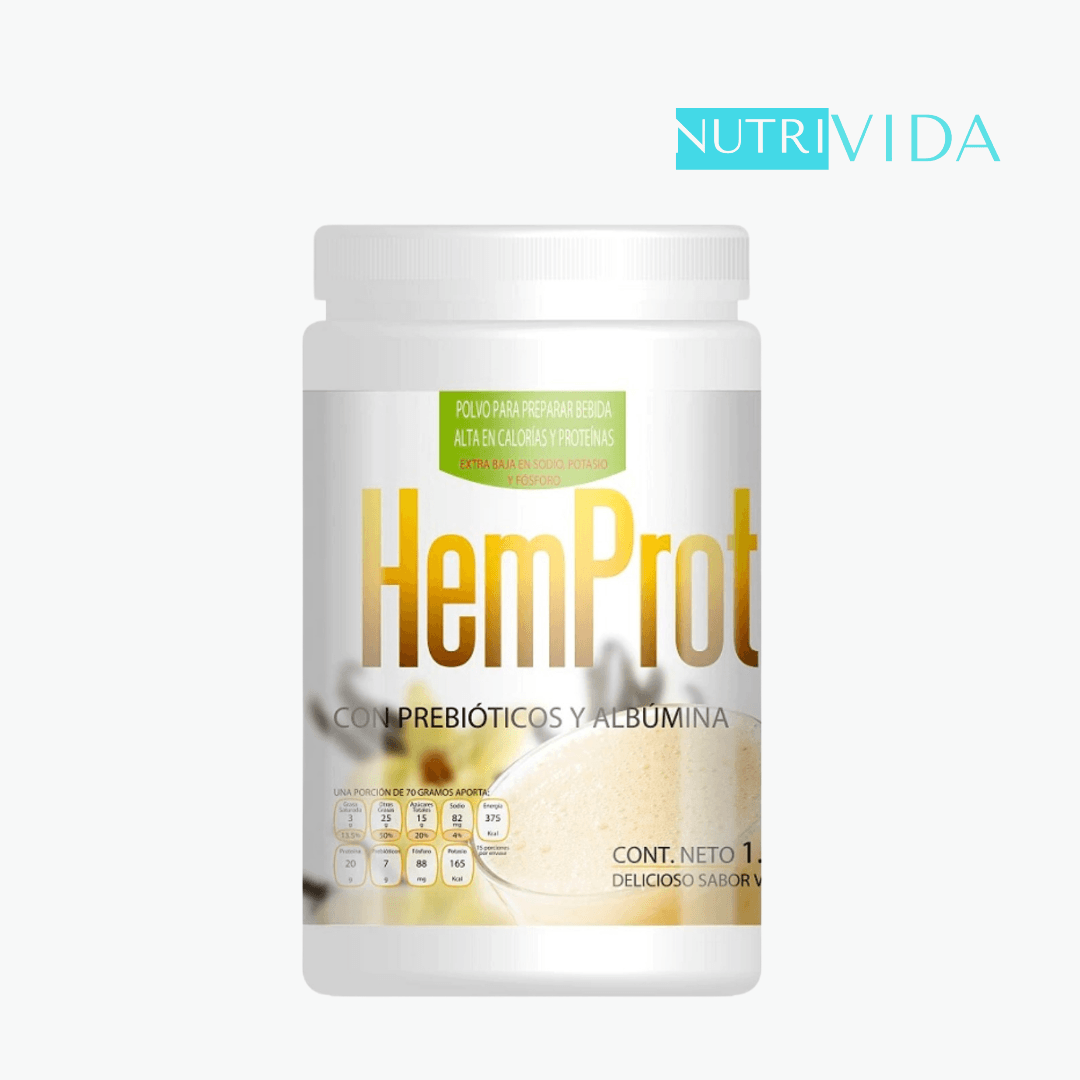 HemProt 1 Kg Vainilla - Nutrivida Mexico