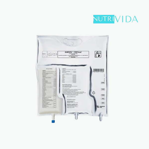 Kabiven Central 2053 ml. 1900 kcal | Nutri Vida | Alimentación Parente