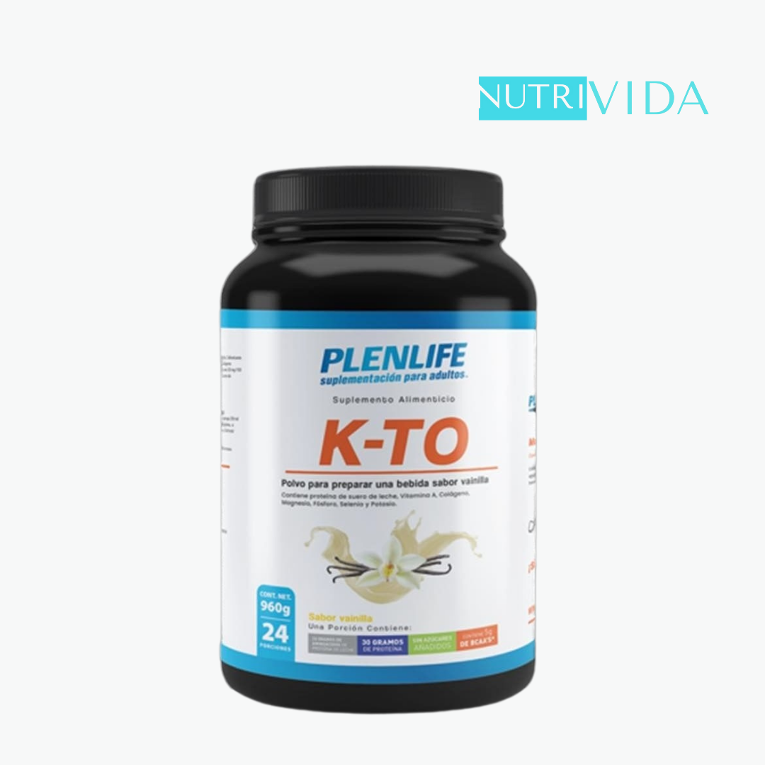 Proteína Plenlife K -TO 945gr.  Sabor Vainilla | Nutri Vida | K-TO