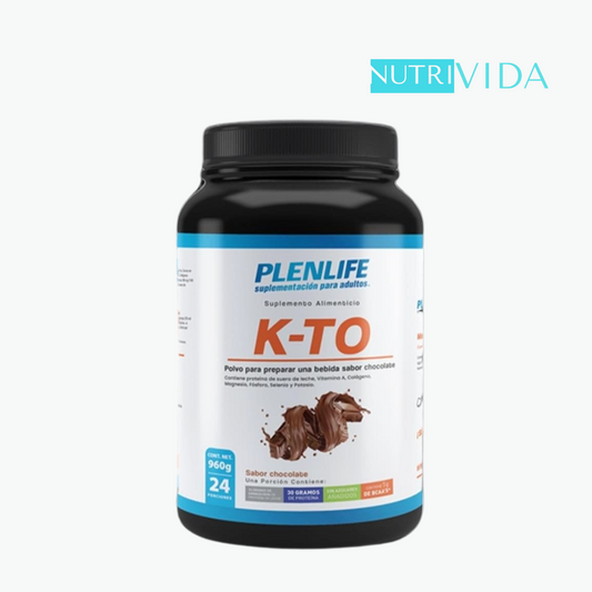 Proteína Plenlife K -TO 945gr.  Sabor Chocolate | Nutri Vida | K-TO