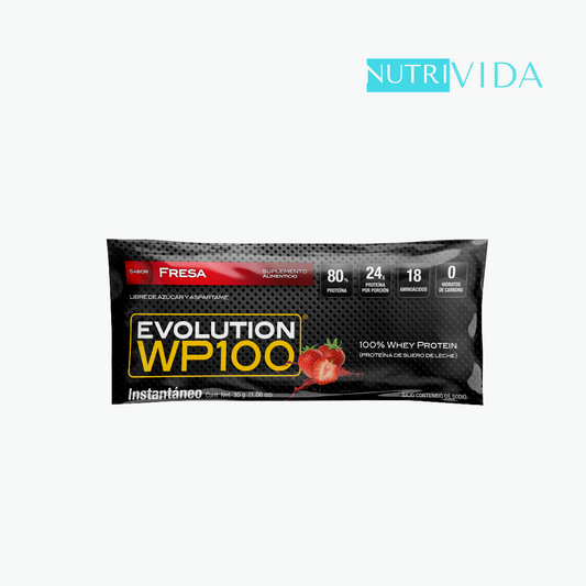 Proteina EvolutionW100 Fresa | Nutri Vida | Deporte