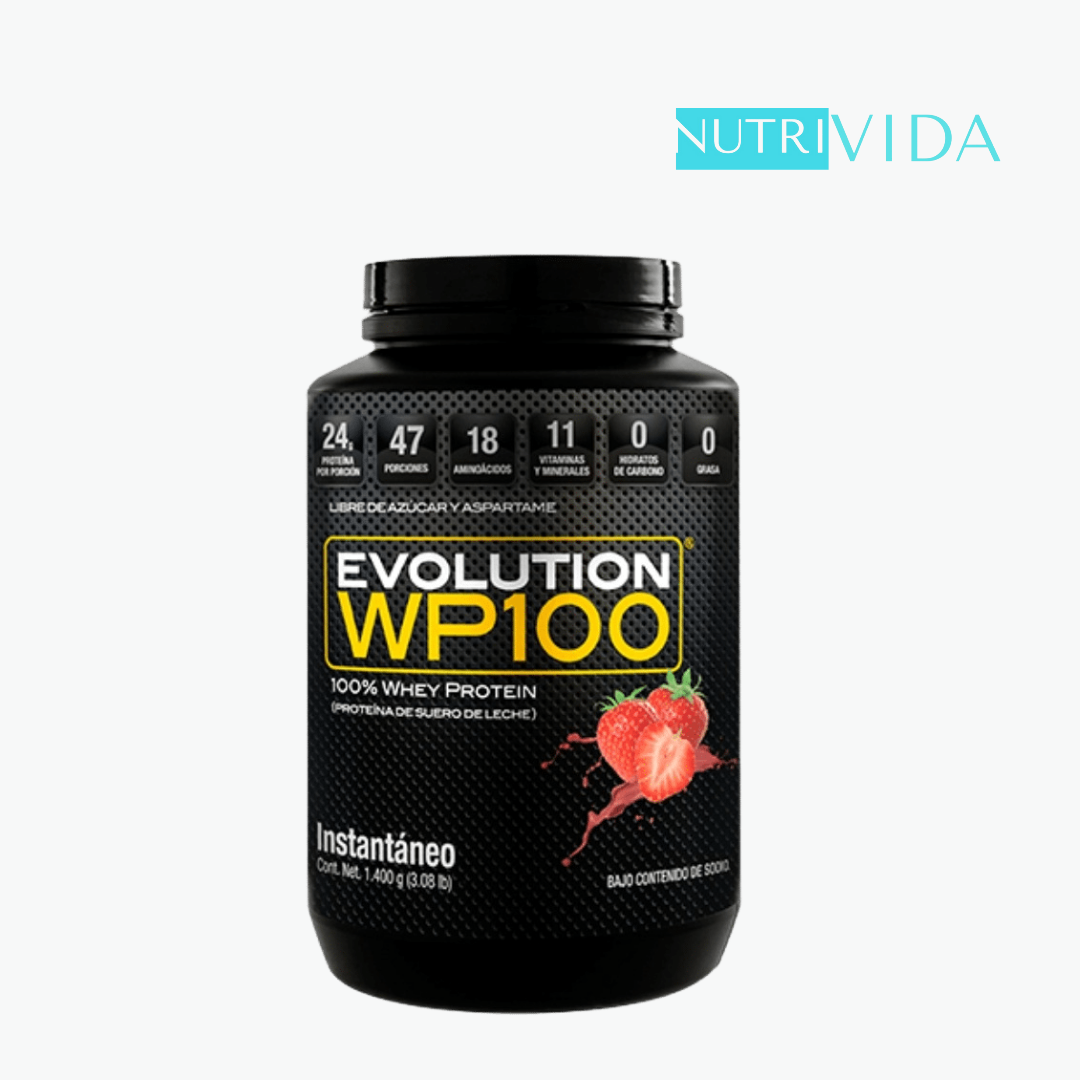 Proteina EvolutionW100 Fresa  | Nutri Vida | Deporte