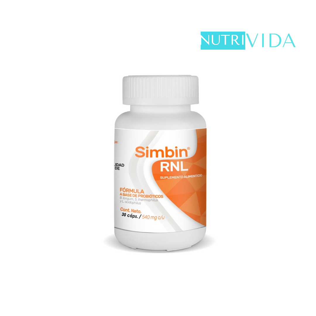Simbim RNL 30 capsulas| Nutri Vida |Probioticos – Nutrivida Mexico