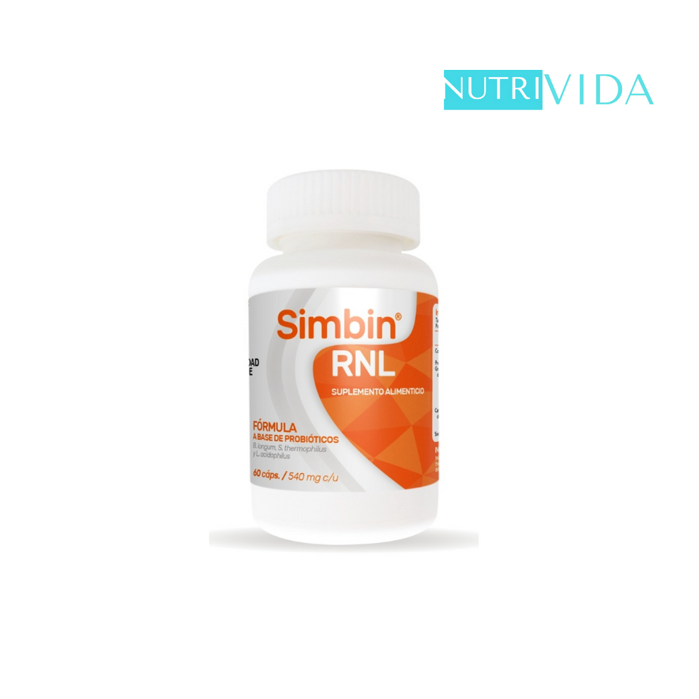 Simbim RNL 60 capsulas| Nutri Vida |Probioticos – Nutrivida Mexico